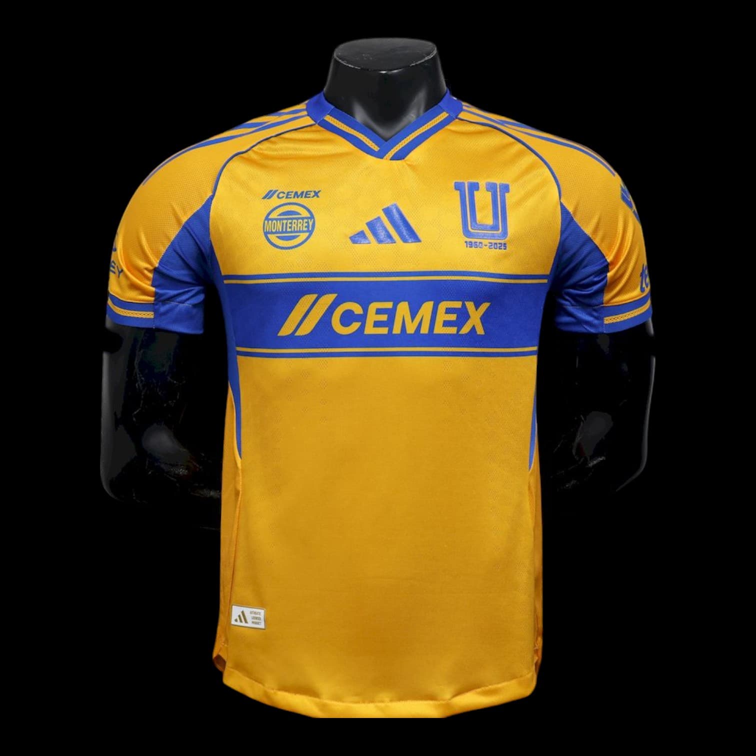 Maillot Tigres UANL Maillot Domicile 2526 – Version Player pas cher - Boutique Officielle Tigres