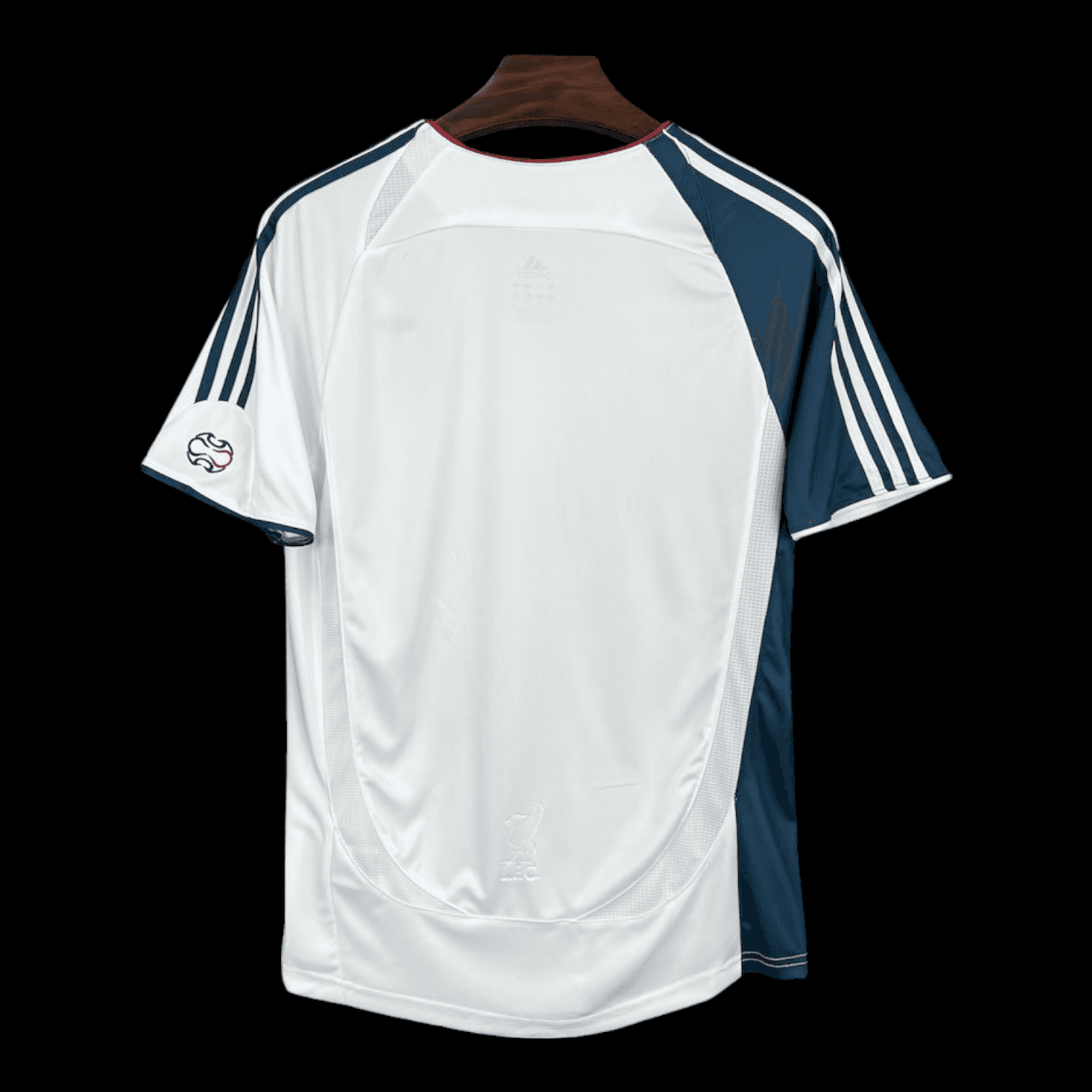 Vue arrière Liverpool Maillot Extérieur Rétro 20062007