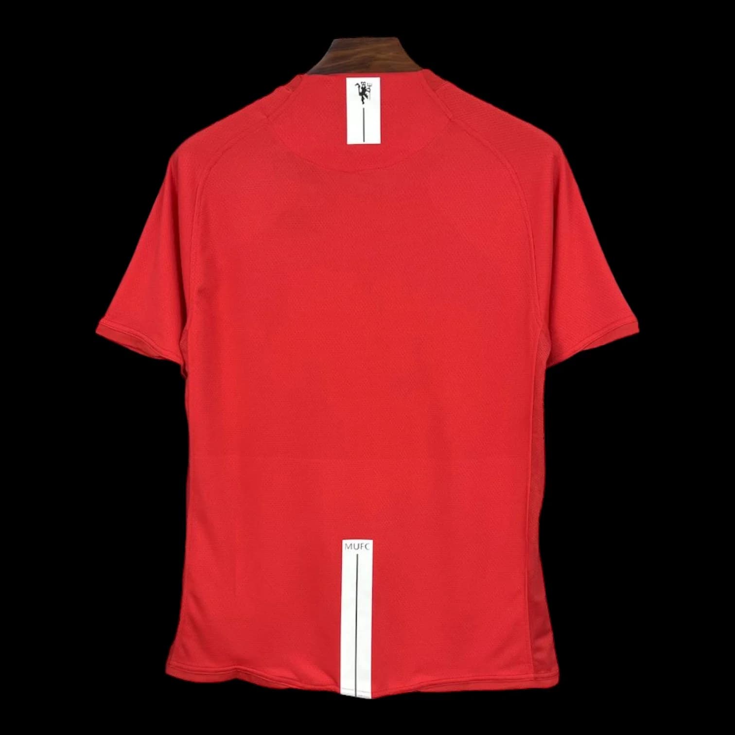 Vue arrière Manchester United Maillot Domicile UCL Rétro 200708