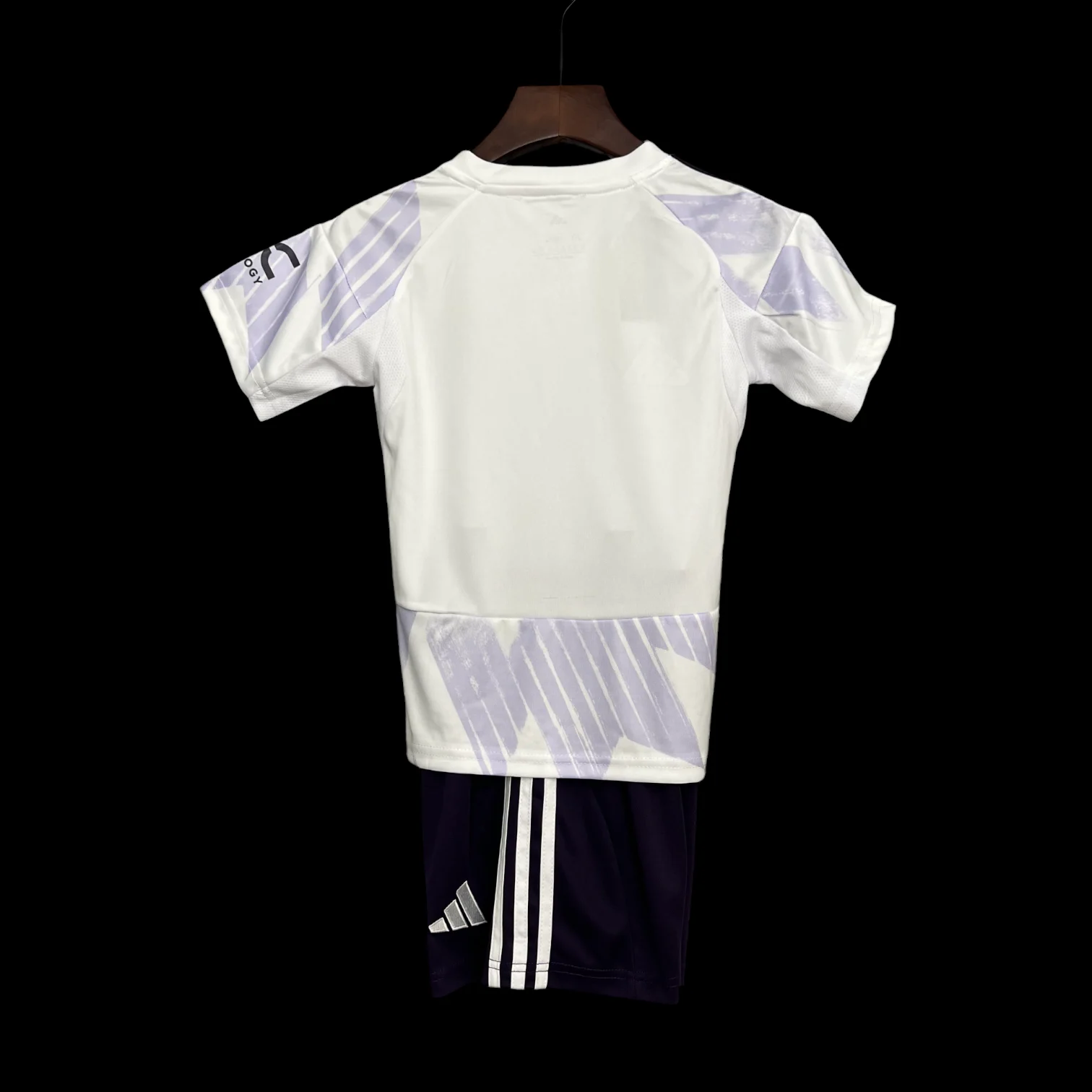 Vue arrière Manchester United Maillot Extérieur 2526 – Enfant