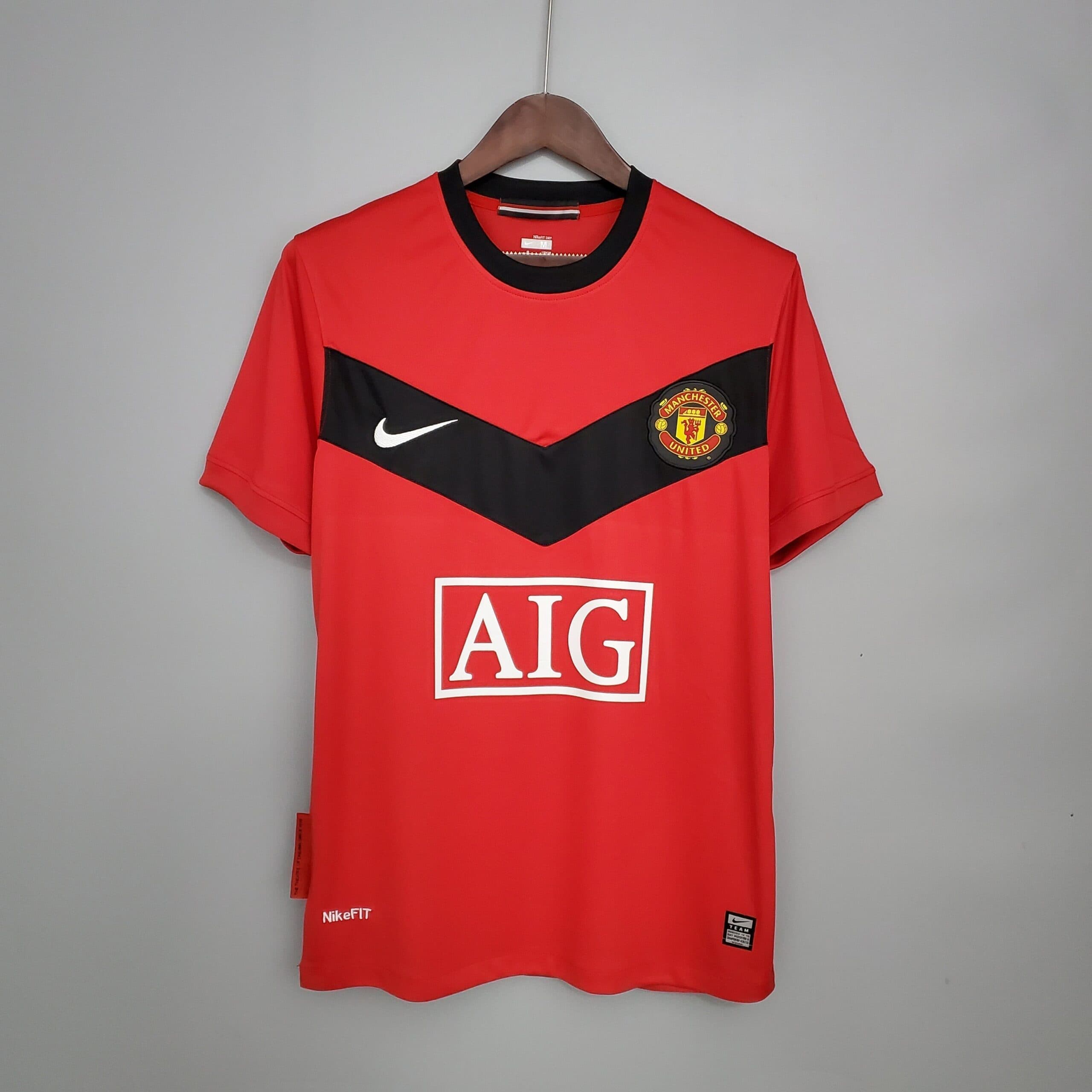 Manchester United Maillot Rétro 0910 - Vue 1