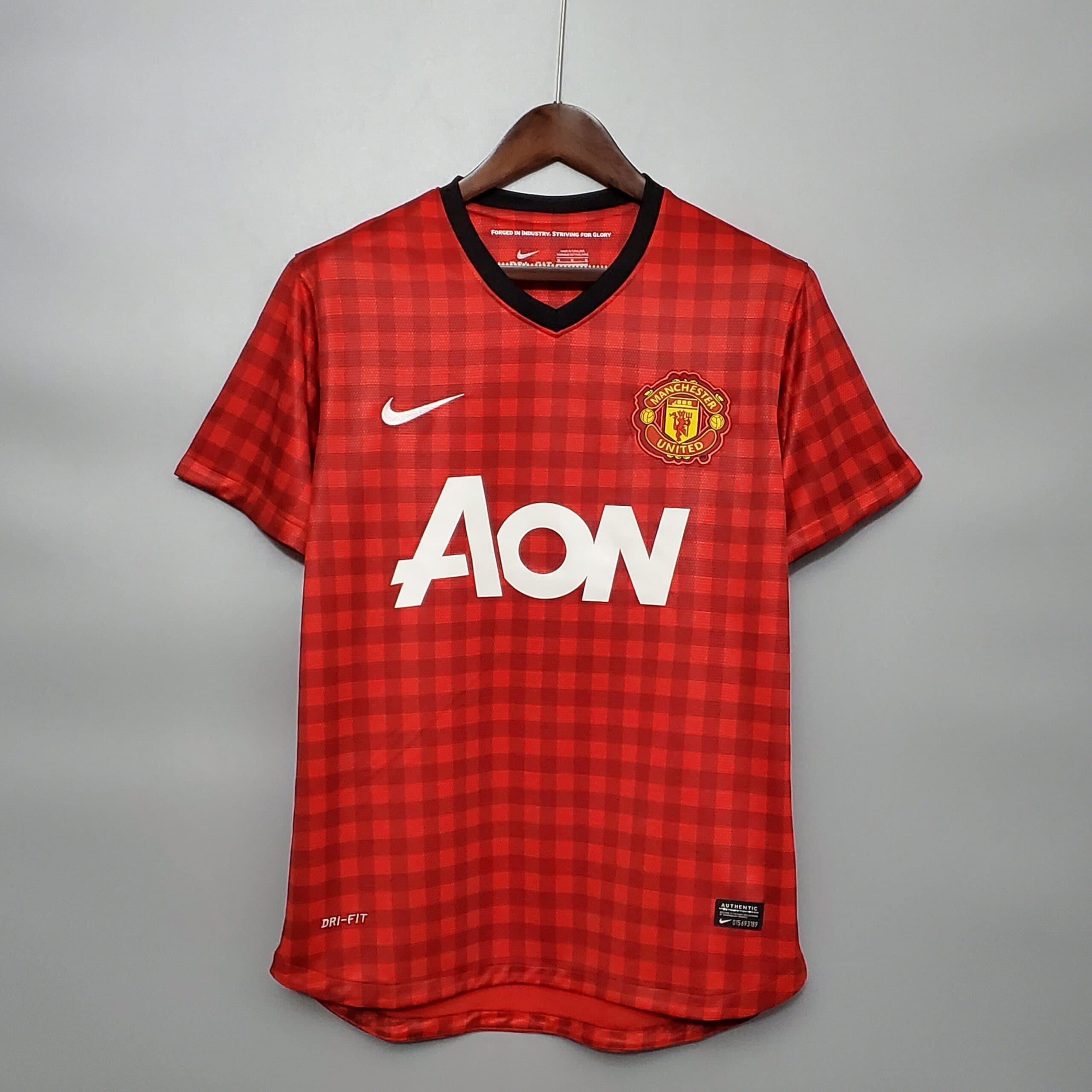 Manchester United Maillot Rétro 1213 - Vue 1