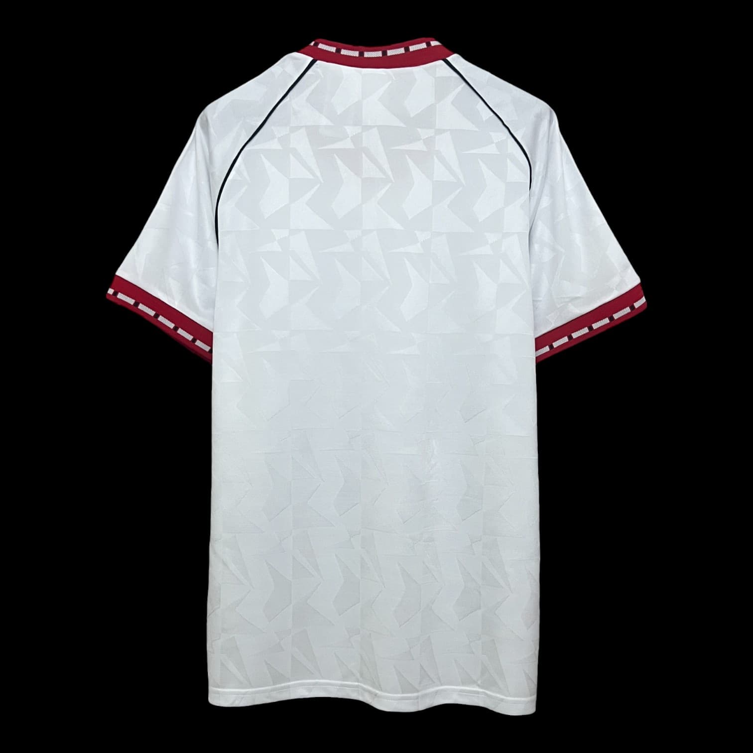 Vue arrière Manchester United Maillot Rétro 1991