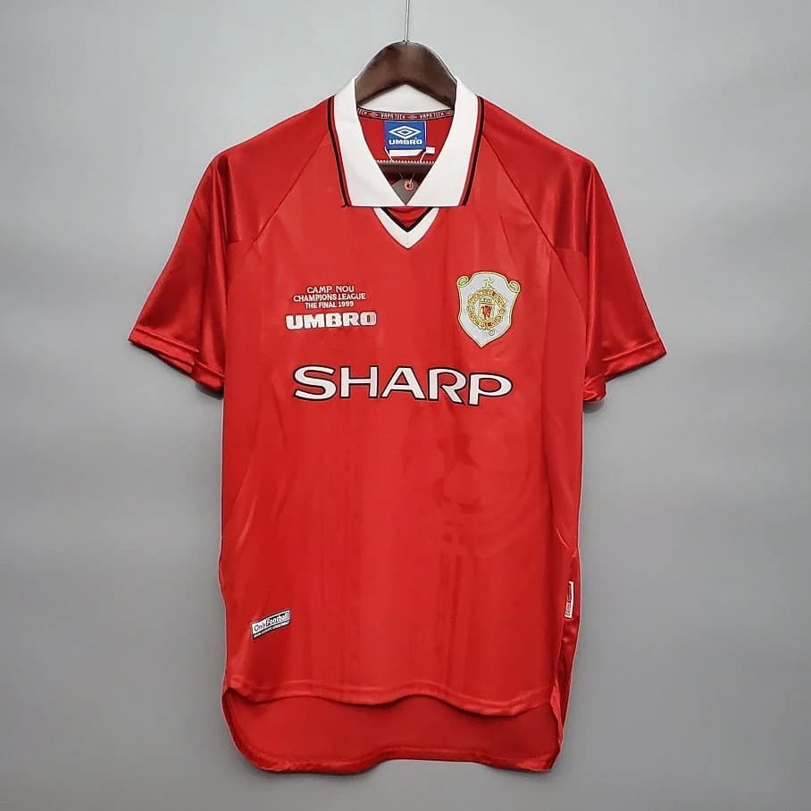 Manchester United Maillot Rétro 1999 - Vue 1