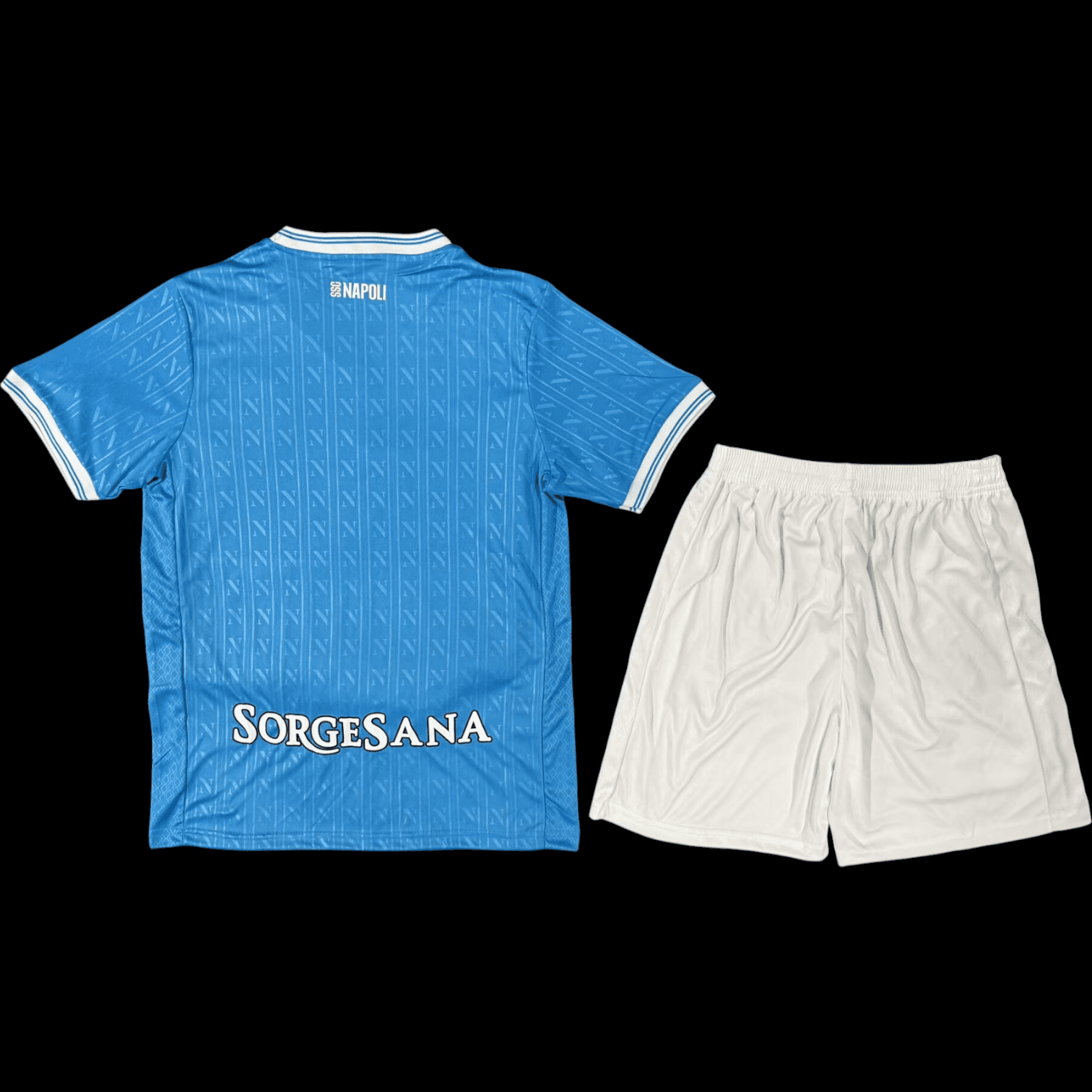 Vue arrière Naples Maillot Domicile 2526 – Enfant