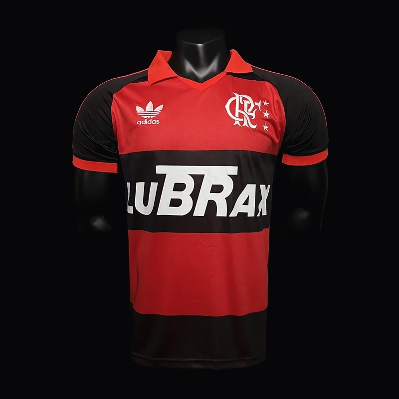 Maillot Flamengo Maillot Rétro 1987 pas cher - Boutique Officielle KIT FOOTBALL