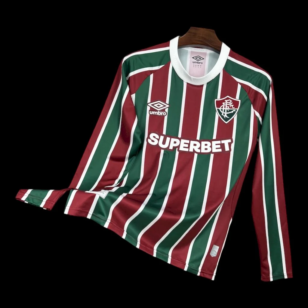 Maillot Fluminense Maillot Manches Longues Domicile 2526 pas cher - Boutique Officielle KIT FOOTBALL