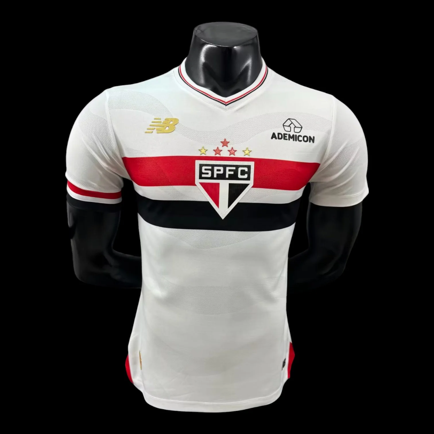 Maillot Sao Paulo Maillot Domicile 2526 – Version Player pas cher - Boutique Officielle KIT FOOTBALL