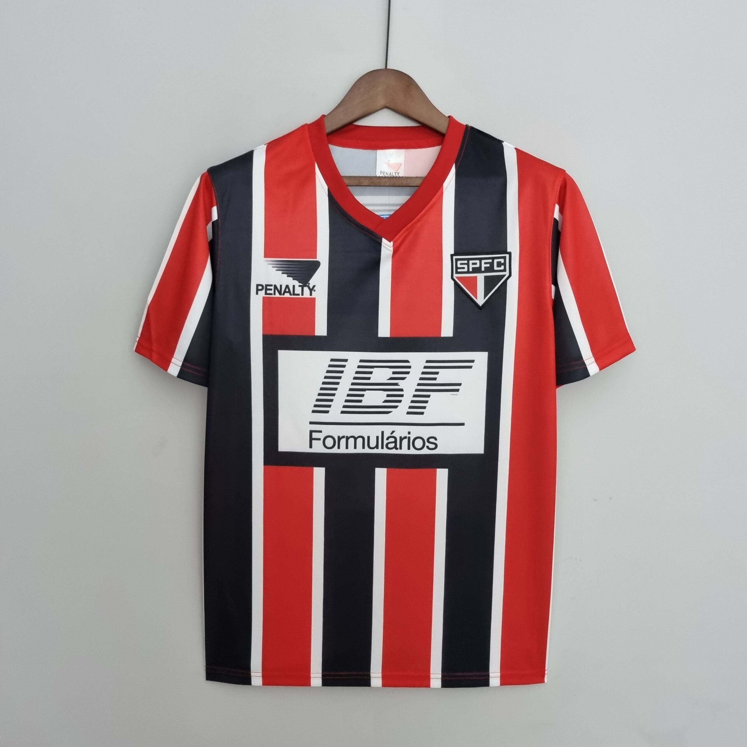 Maillot Sao Paulo Maillot Rétro 1991 pas cher - Boutique Officielle KIT FOOTBALL