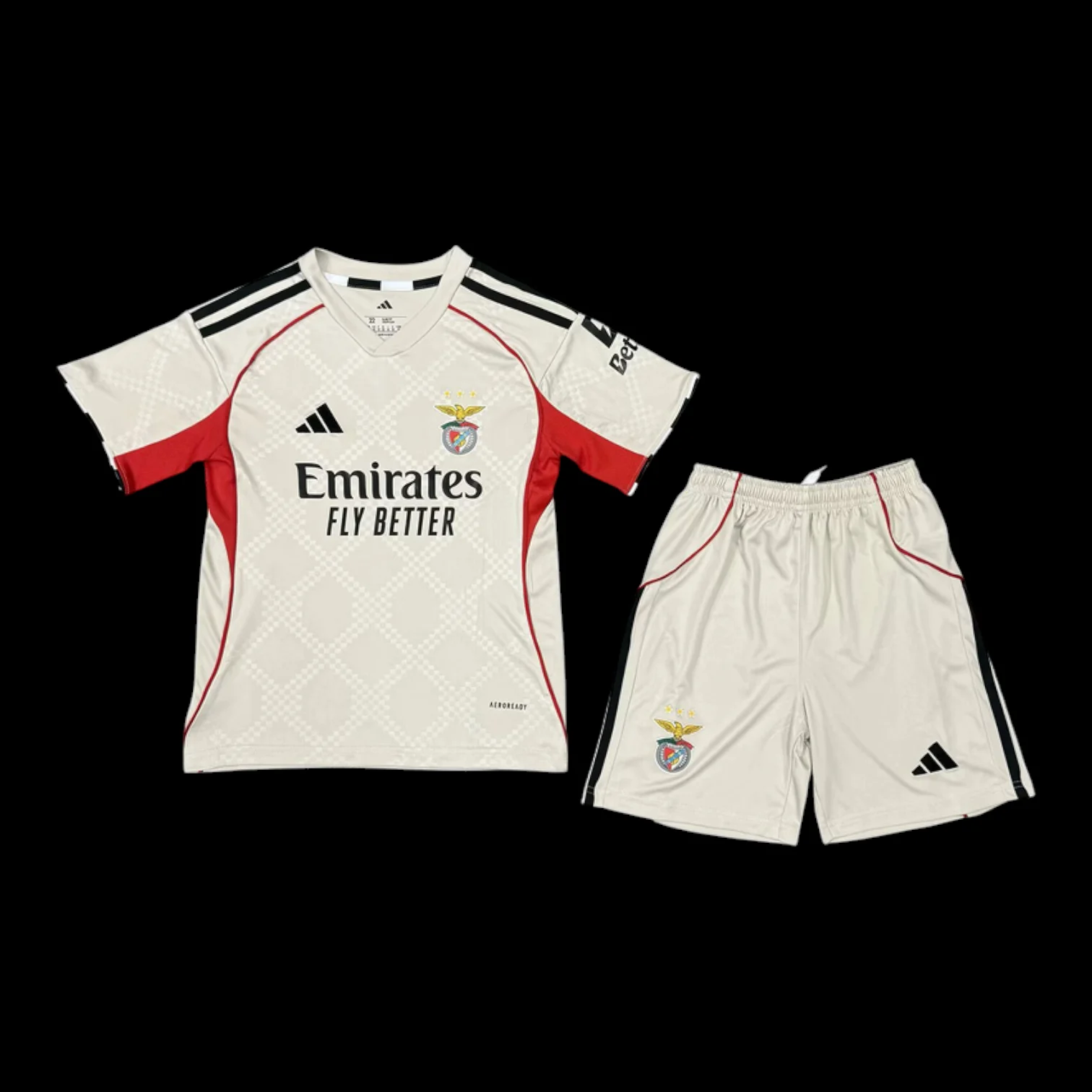 Maillot Benfica Maillot Extérieur 2526 – Enfant pas cher - Boutique Officielle KIT FOOTBALL