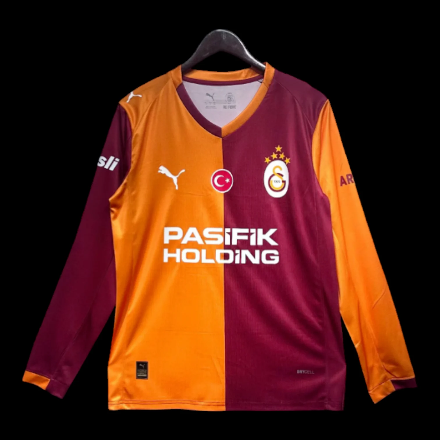Maillot Galatasaray Maillot Manches Longues Domicile 2526 pas cher - Boutique Officielle KIT FOOTBALL