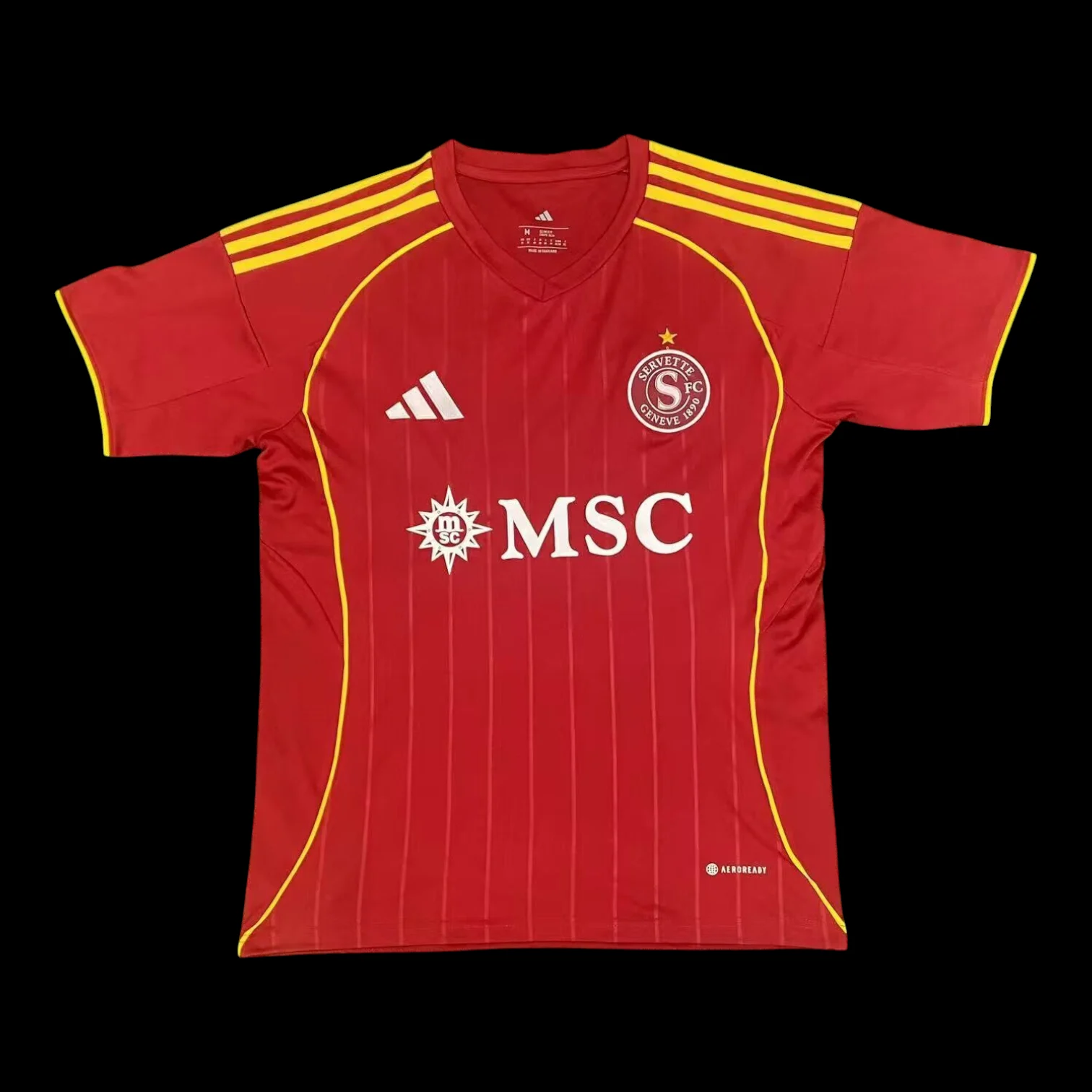 Maillot Servette Maillot Domicile 2526 pas cher - Boutique Officielle KIT FOOTBALL