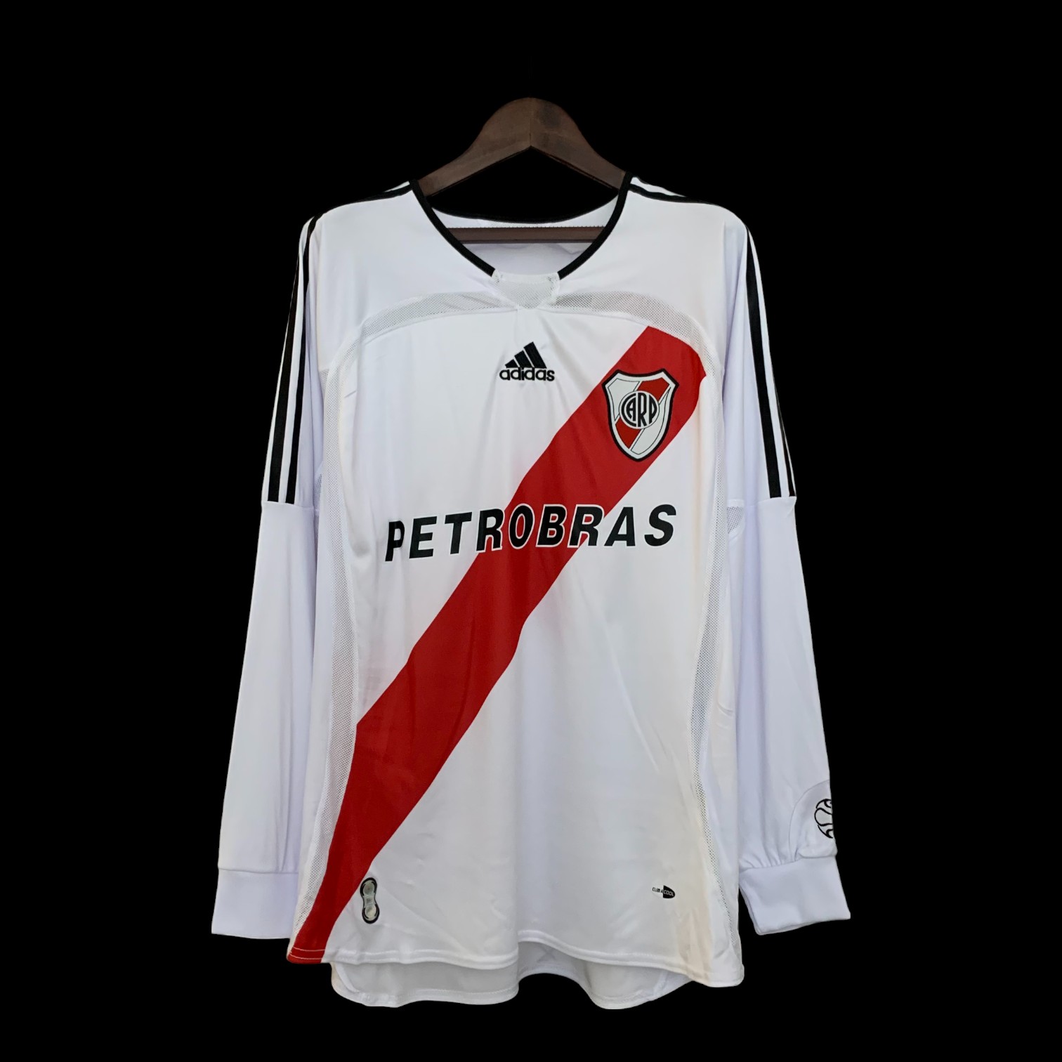 Maillot River Plate Maillot Manches Longues Rétro 0607 pas cher - Boutique Officielle KIT FOOTBALL