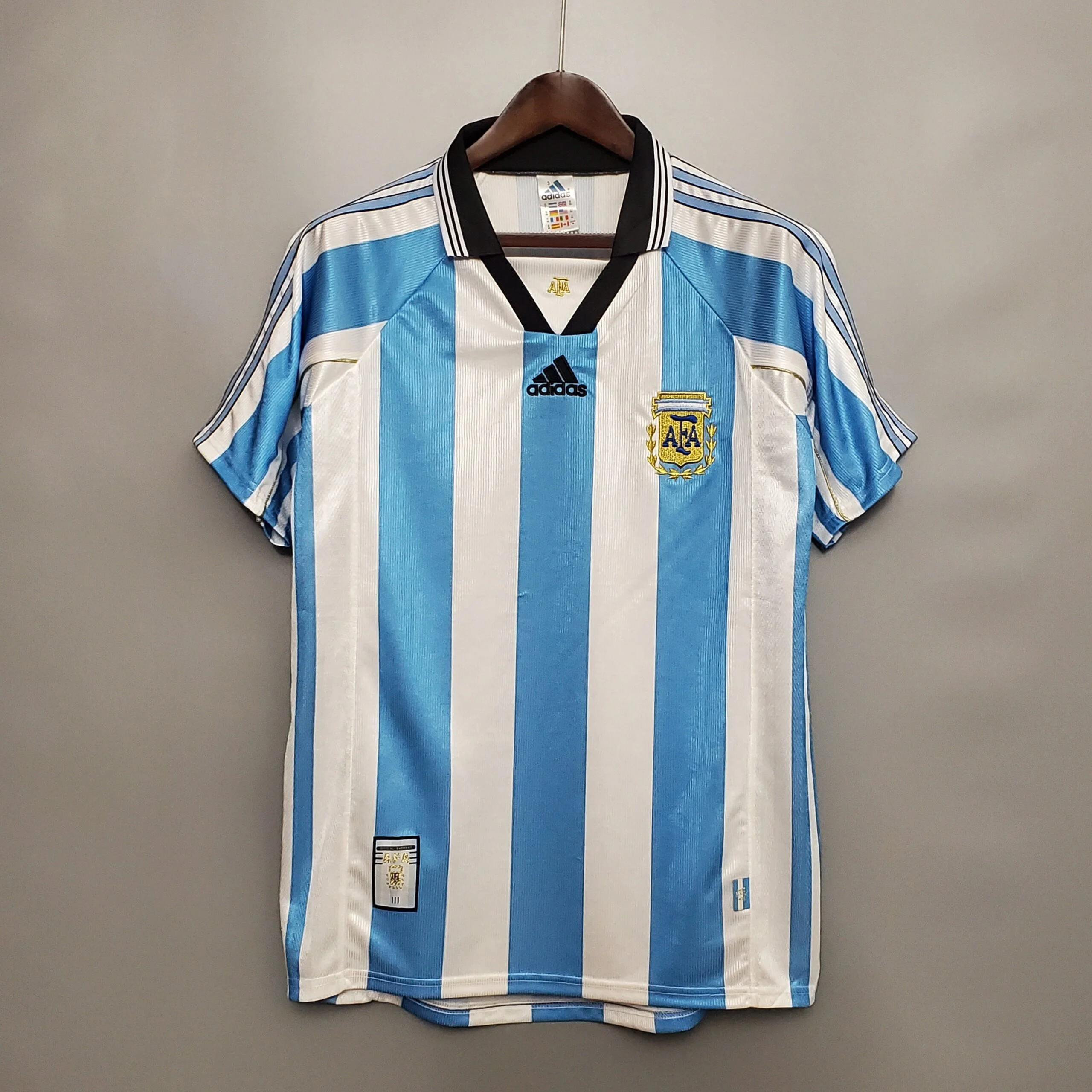Maillot Argentine Maillot Rétro 1998 pas cher - Boutique Officielle KIT FOOTBALL