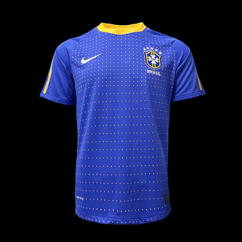 Maillot Brésil Maillot Rétro 2010 pas cher - Boutique Officielle KIT FOOTBALL