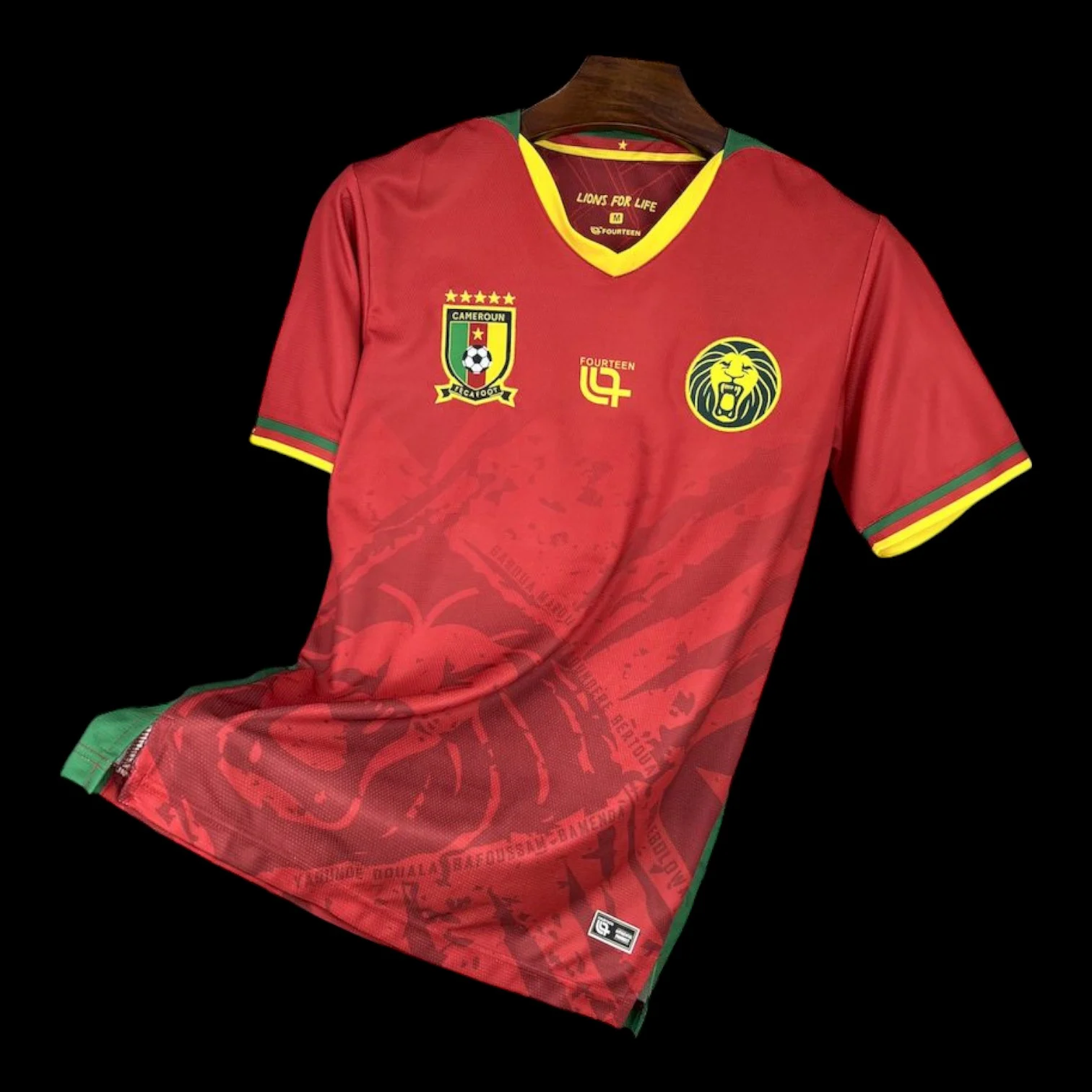 Maillot Cameroun Maillot Extérieur 2526 pas cher - Boutique Officielle KIT FOOTBALL