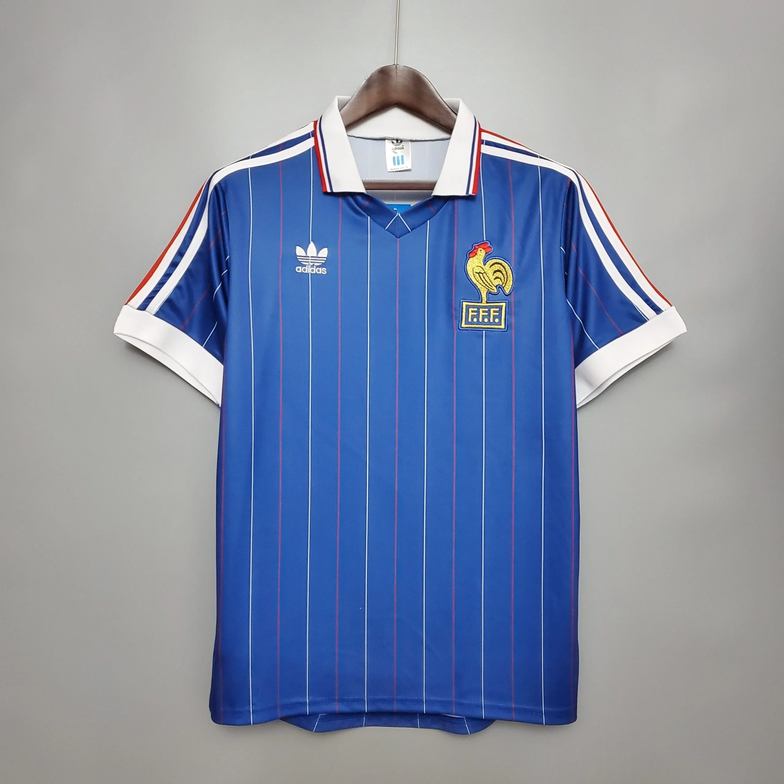 Maillot France Maillot Rétro 1982 pas cher - Boutique Officielle KIT FOOTBALL