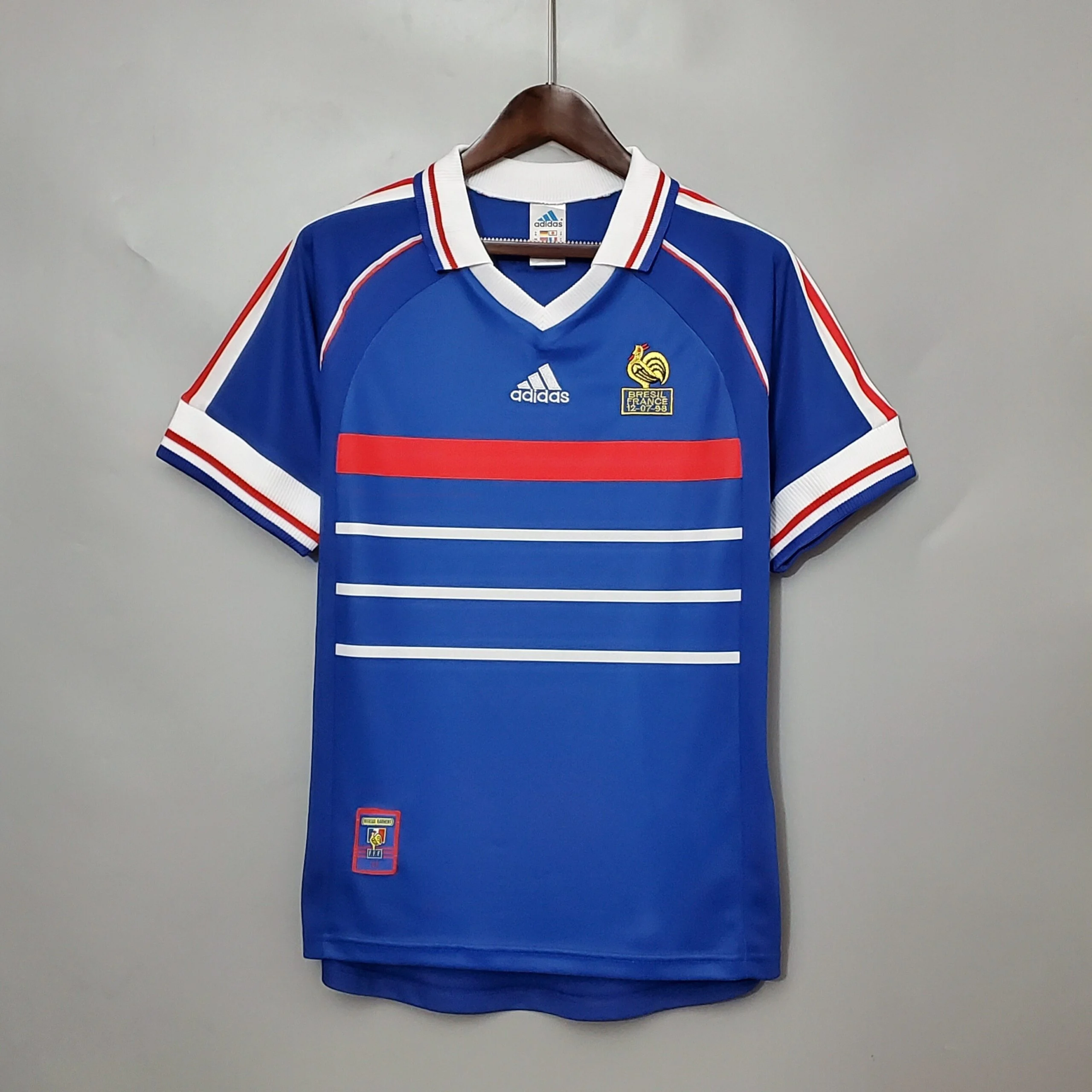 Maillot France Maillot Rétro 1998 pas cher - Boutique Officielle KIT FOOTBALL