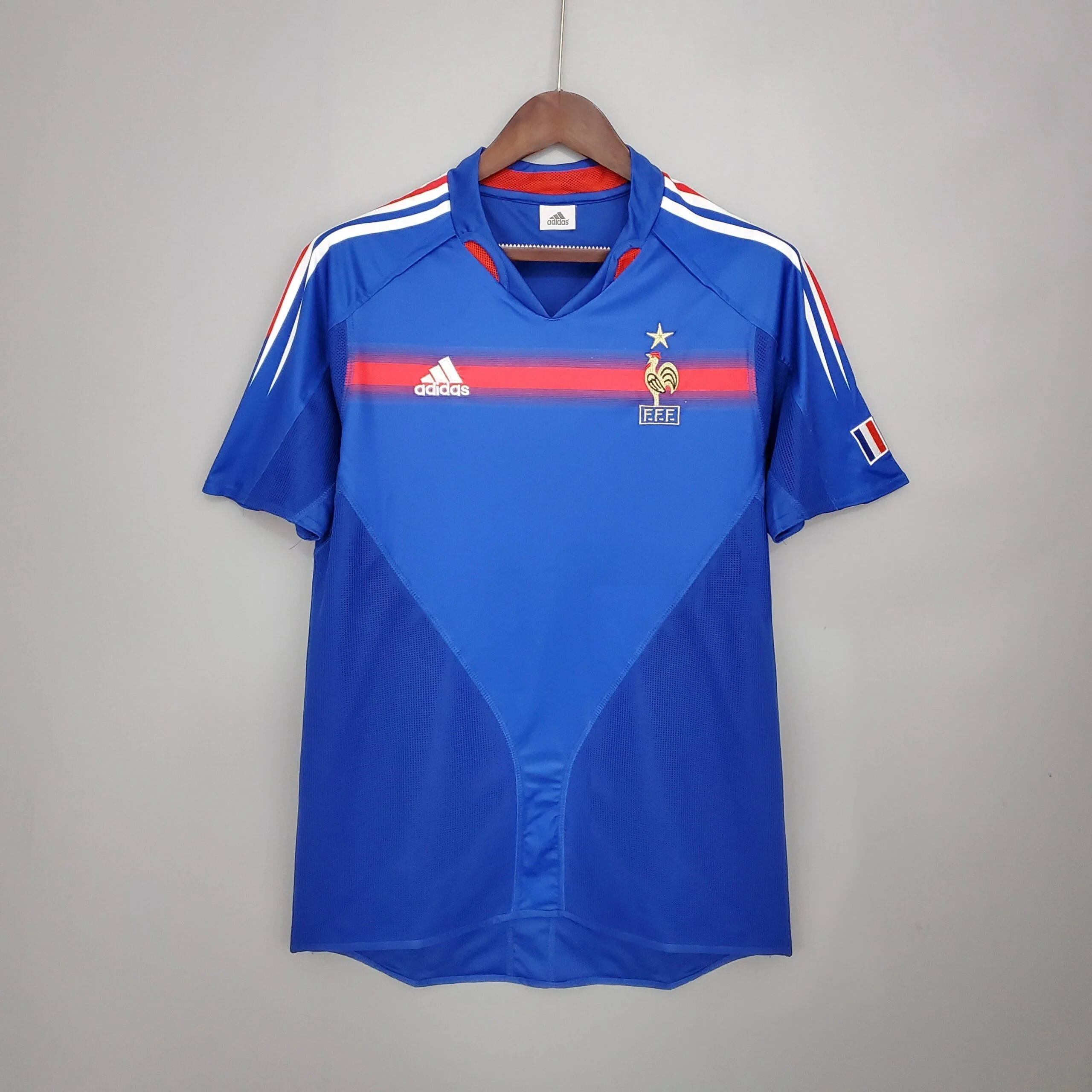 Maillot France Maillot Rétro 2004 pas cher - Boutique Officielle KIT FOOTBALL