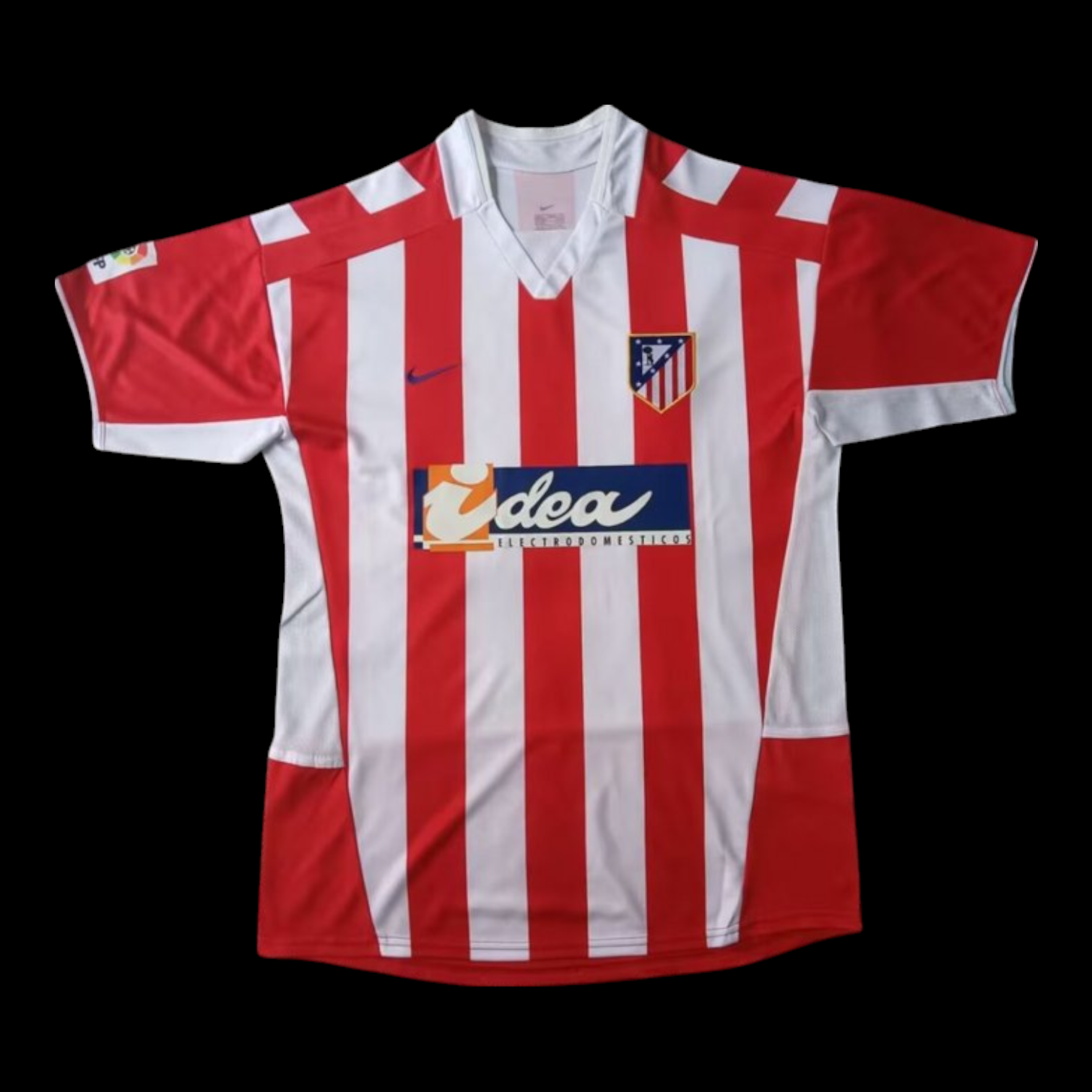 Maillot Atlético Madrid Maillot Domicile Rétro 200203 pas cher - Boutique Officielle KIT FOOTBALL