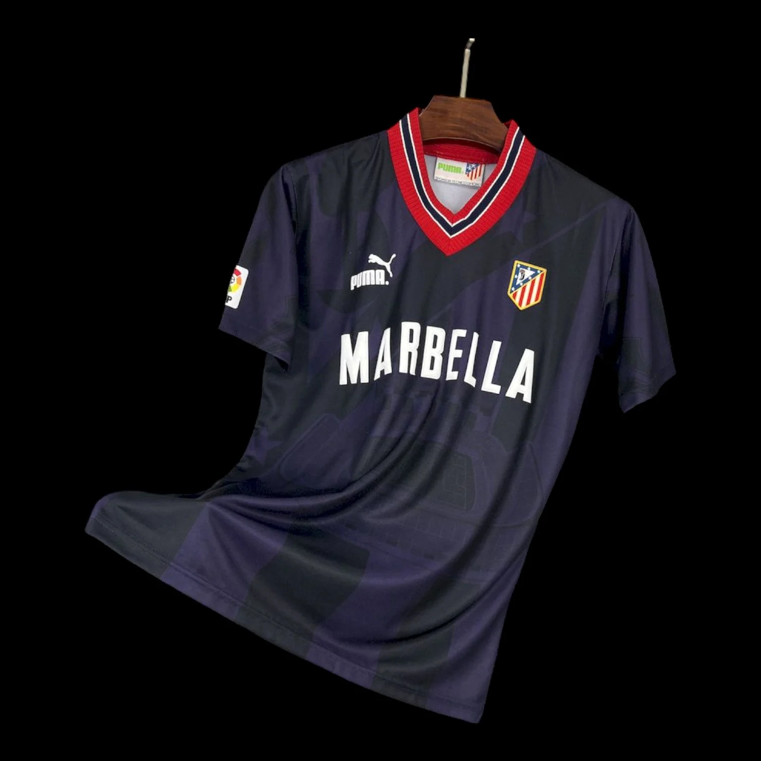 Maillot Atlético Madrid Maillot Rétro 9596 pas cher - Boutique Officielle KIT FOOTBALL