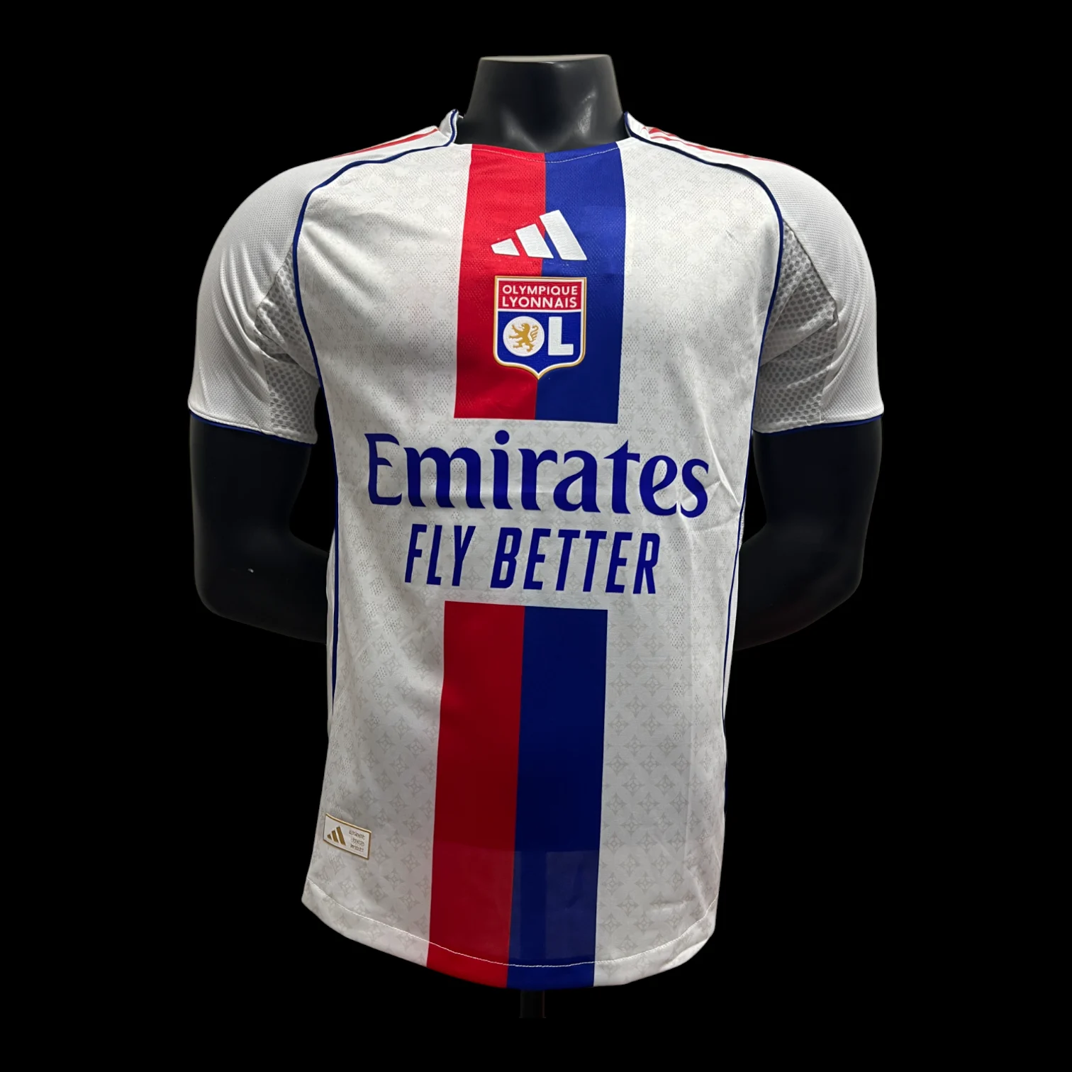 Maillot Lyon Maillot Domicile 2526 – Version Player pas cher - Boutique Officielle KIT FOOTBALL