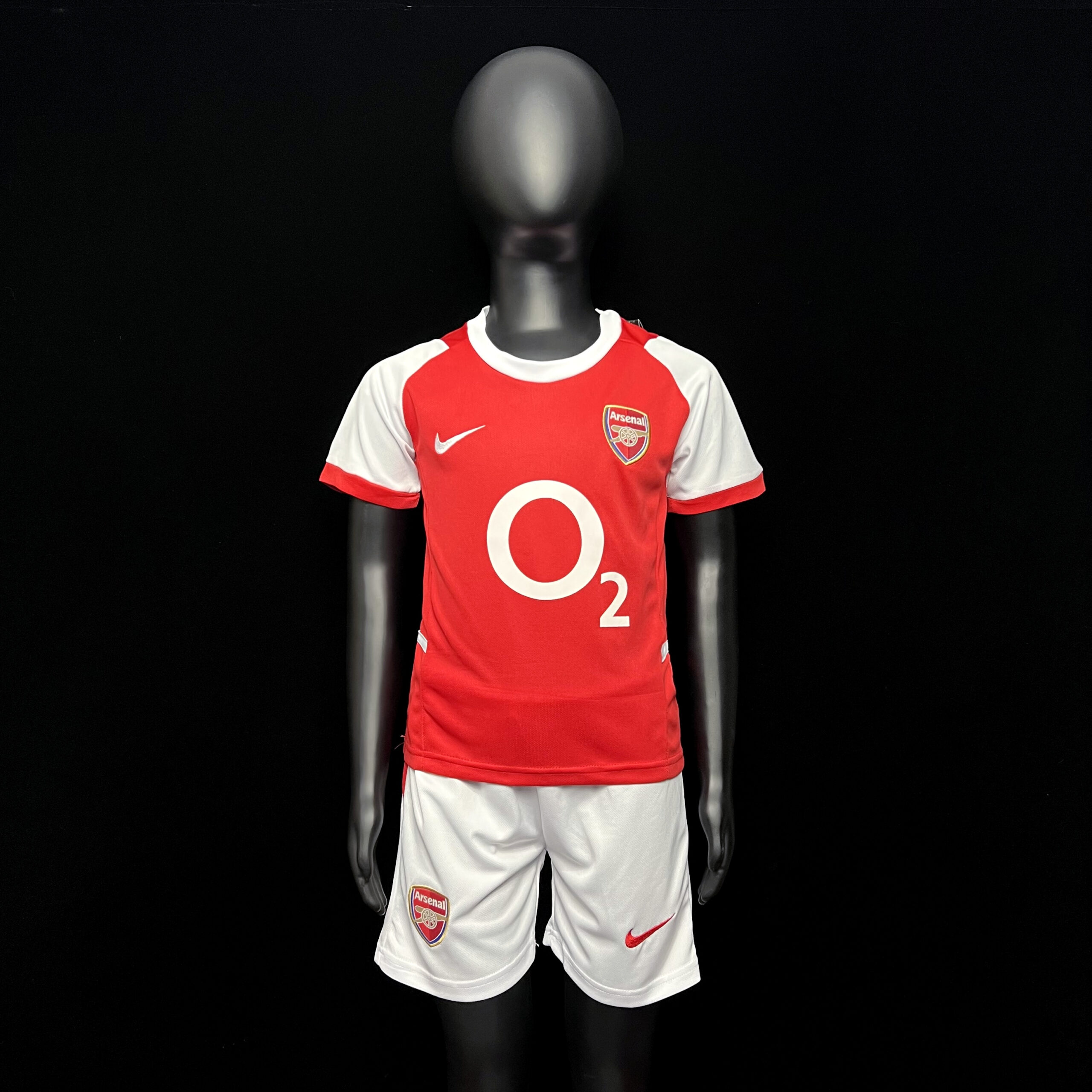 Maillot Arsenal Maillot Rétro 0203 – Enfant pas cher - Boutique Officielle KIT FOOTBALL