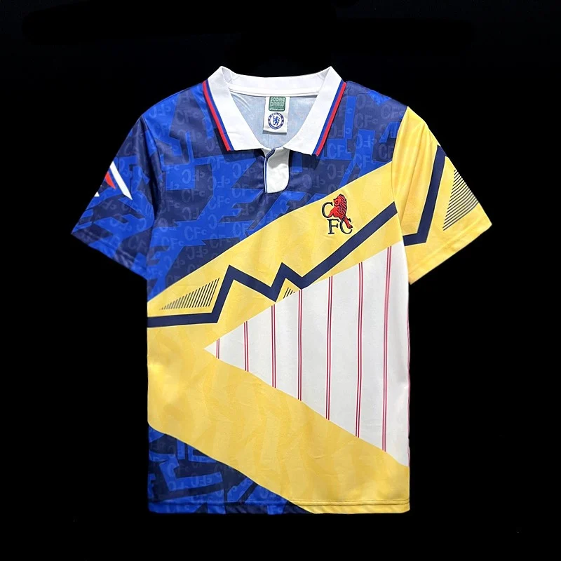 Maillot Chelsea Maillot Rétro 1990 pas cher - Boutique Officielle KIT FOOTBALL