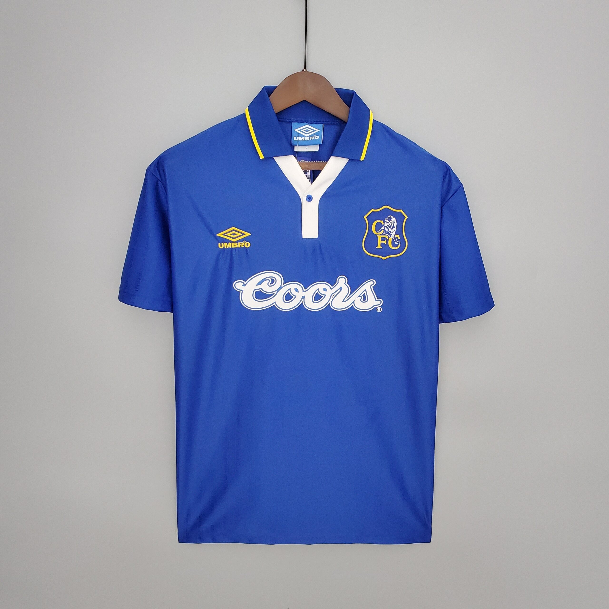 Maillot Chelsea Maillot Rétro 9597 pas cher - Boutique Officielle KIT FOOTBALL