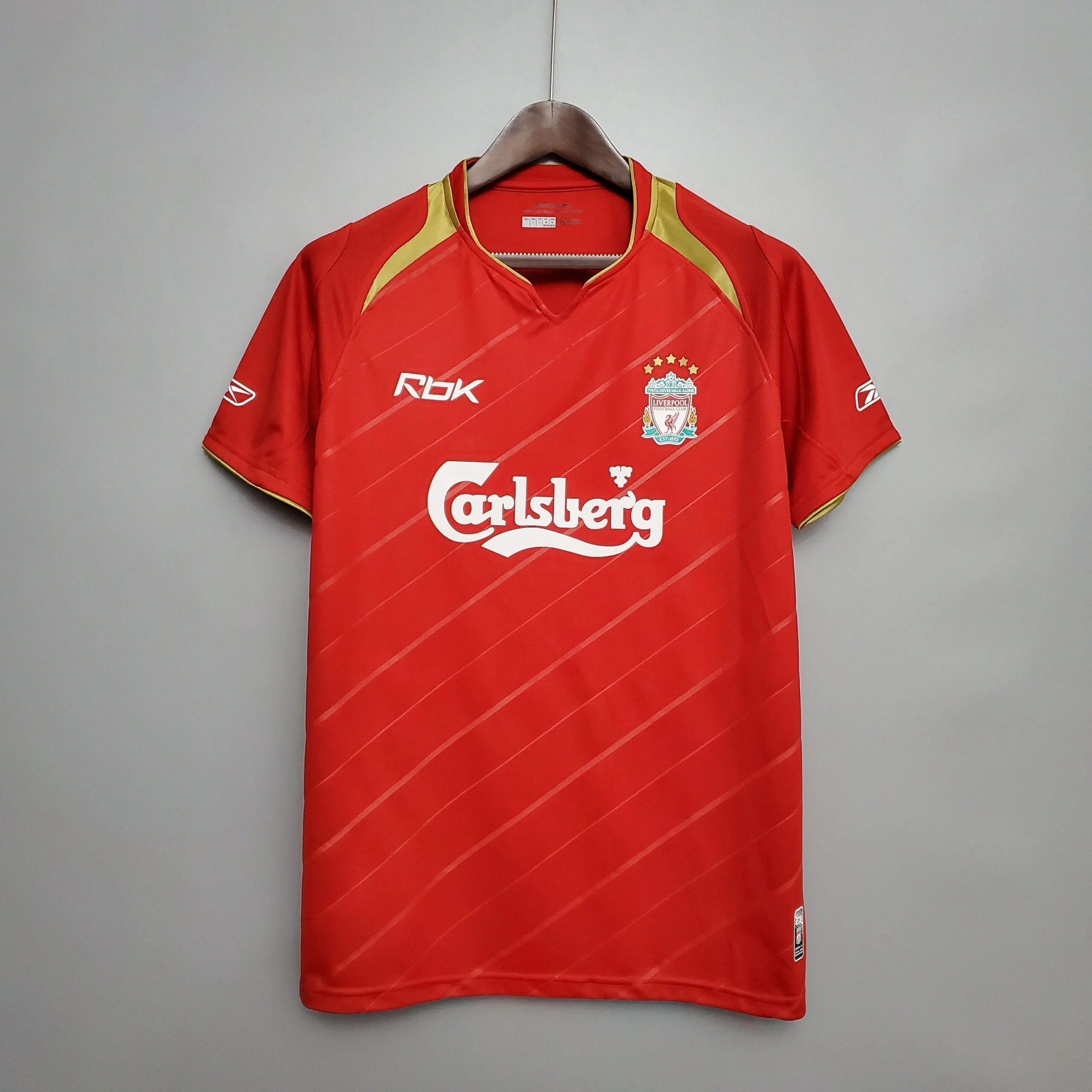 Maillot Liverpool Maillot Rétro 0506 pas cher - Boutique Officielle KIT FOOTBALL
