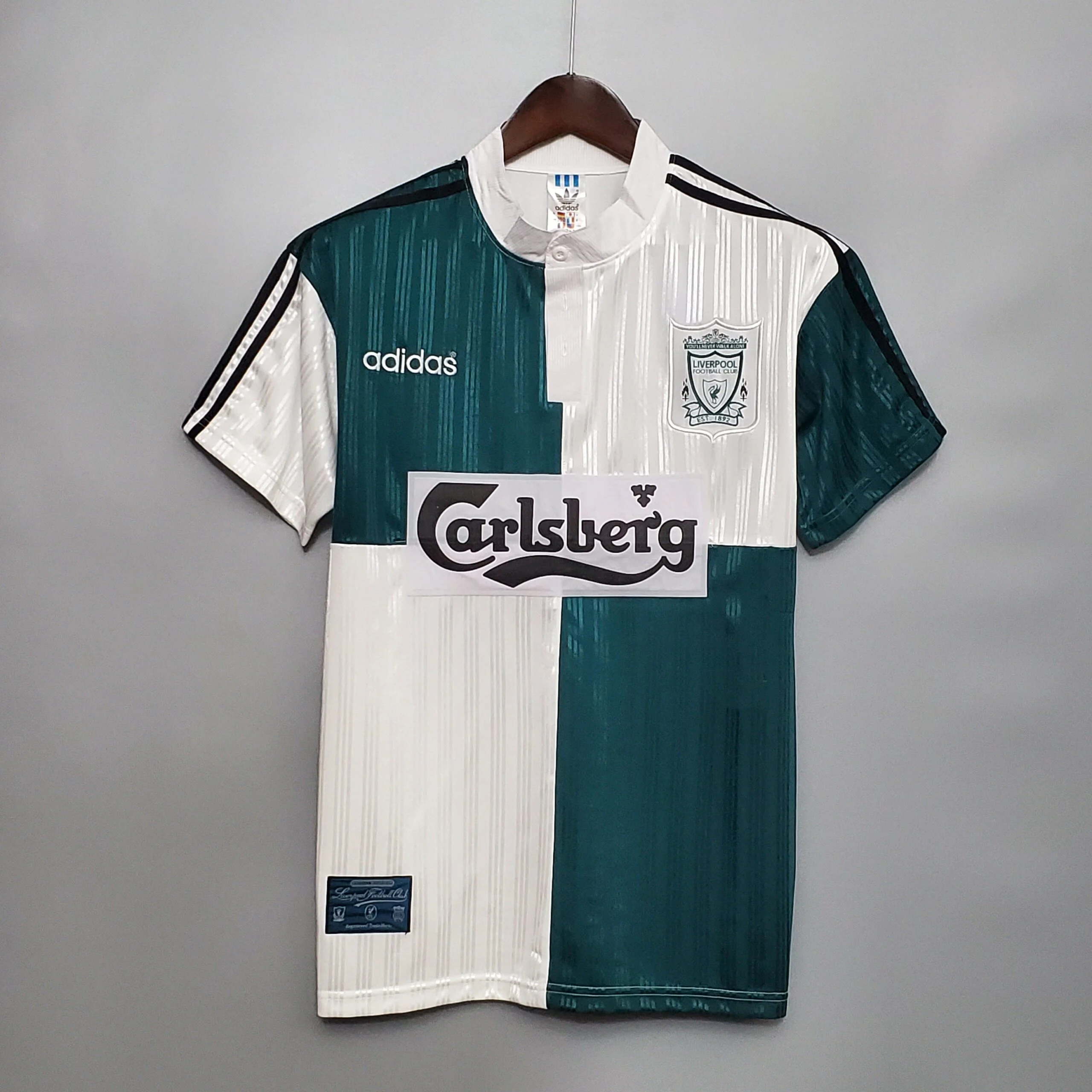 Maillot Liverpool Maillot Rétro 9596 pas cher - Boutique Officielle KIT FOOTBALL