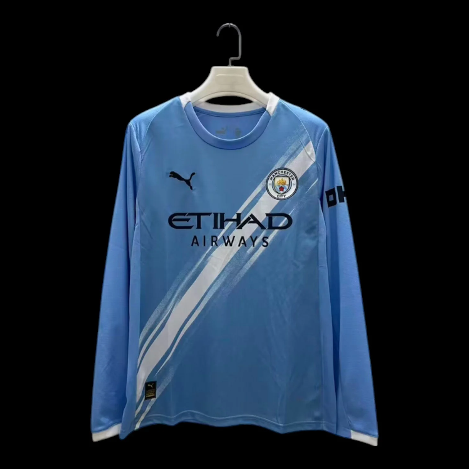 Maillot Manchester City Maillot Domicile 2526 – Manches Longues pas cher - Boutique Officielle KIT FOOTBALL