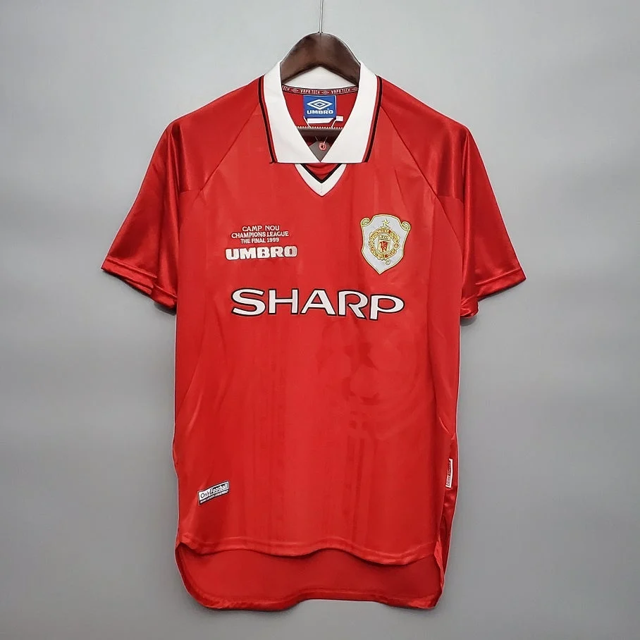Maillot Manchester United Maillot Rétro 1999 pas cher - Boutique Officielle KIT FOOTBALL