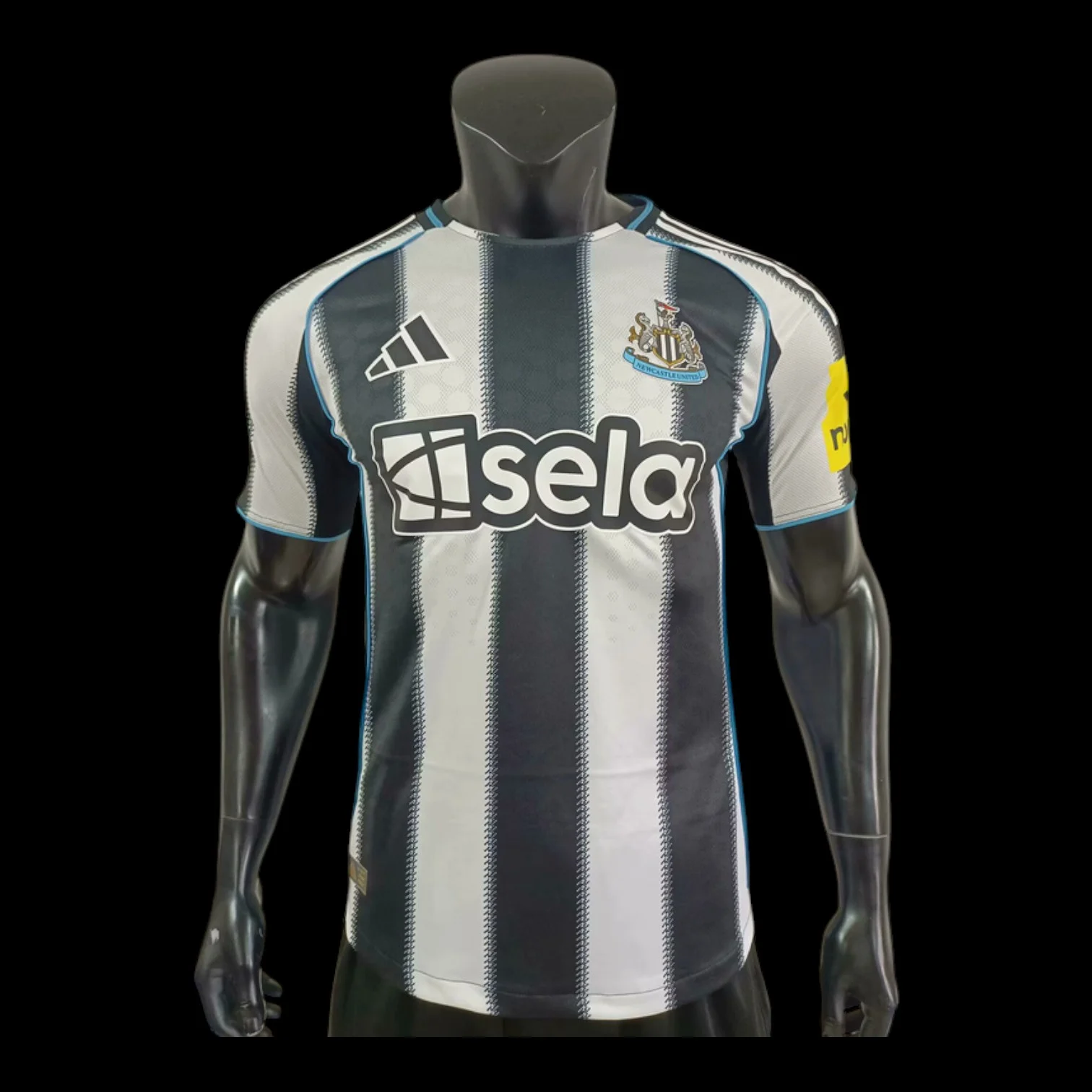 Maillot Newcastle Maillot Domicile 2526 – Version Player pas cher - Boutique Officielle KIT FOOTBALL