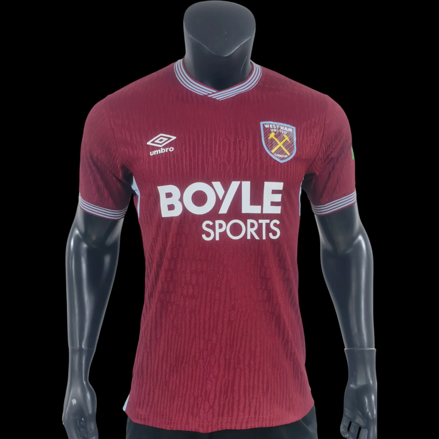 Maillot West Ham Maillot Domicile 2526 – Version Player pas cher - Boutique Officielle KIT FOOTBALL