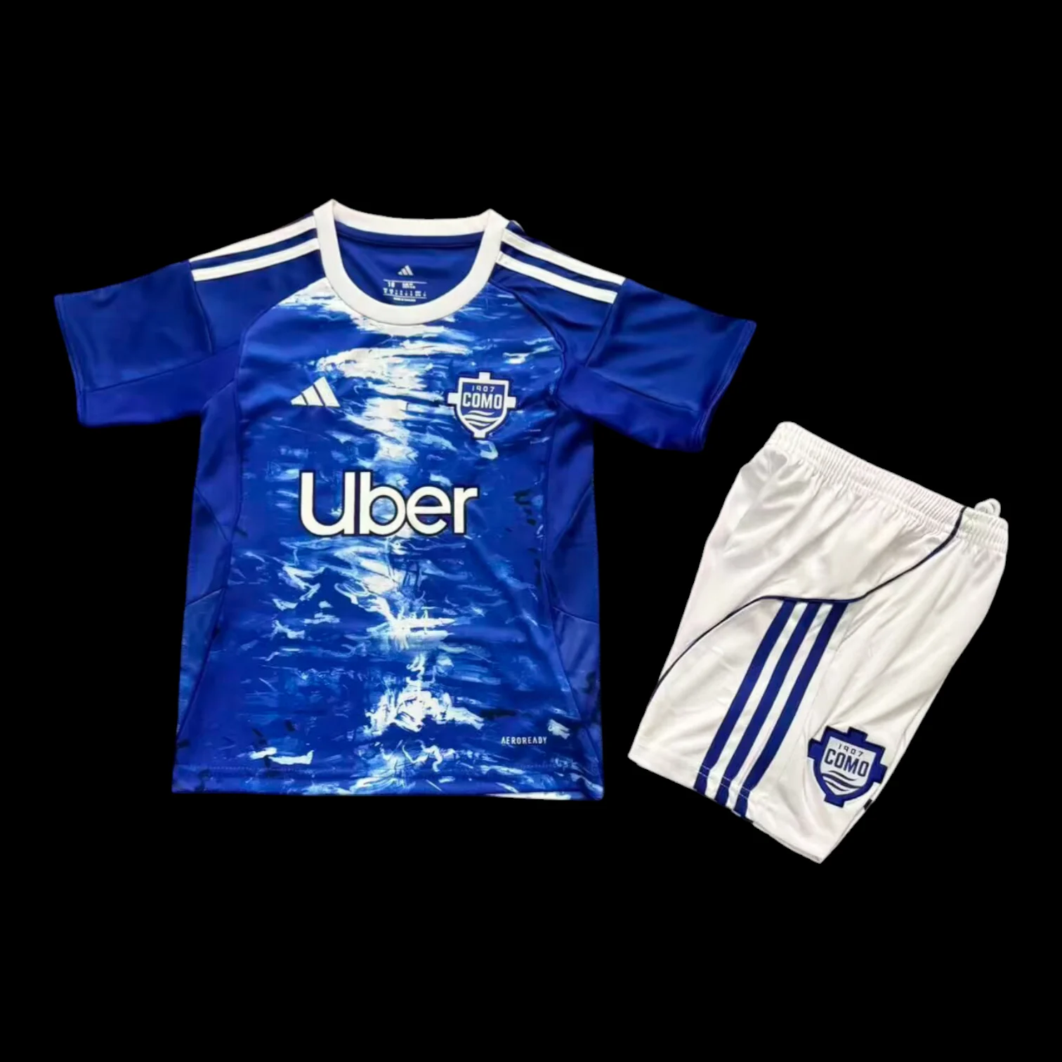 Maillot Como Maillot Domicile 2526- Enfant pas cher - Boutique Officielle KIT FOOTBALL