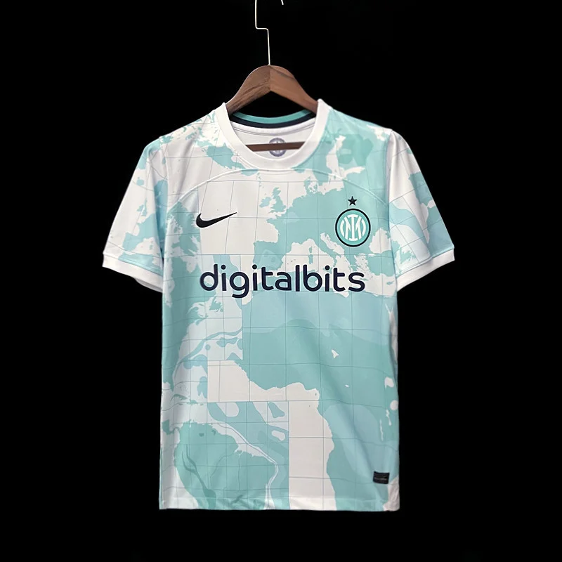 Maillot Inter Milan Maillot Extérieur 2223 pas cher - Boutique Officielle KIT FOOTBALL