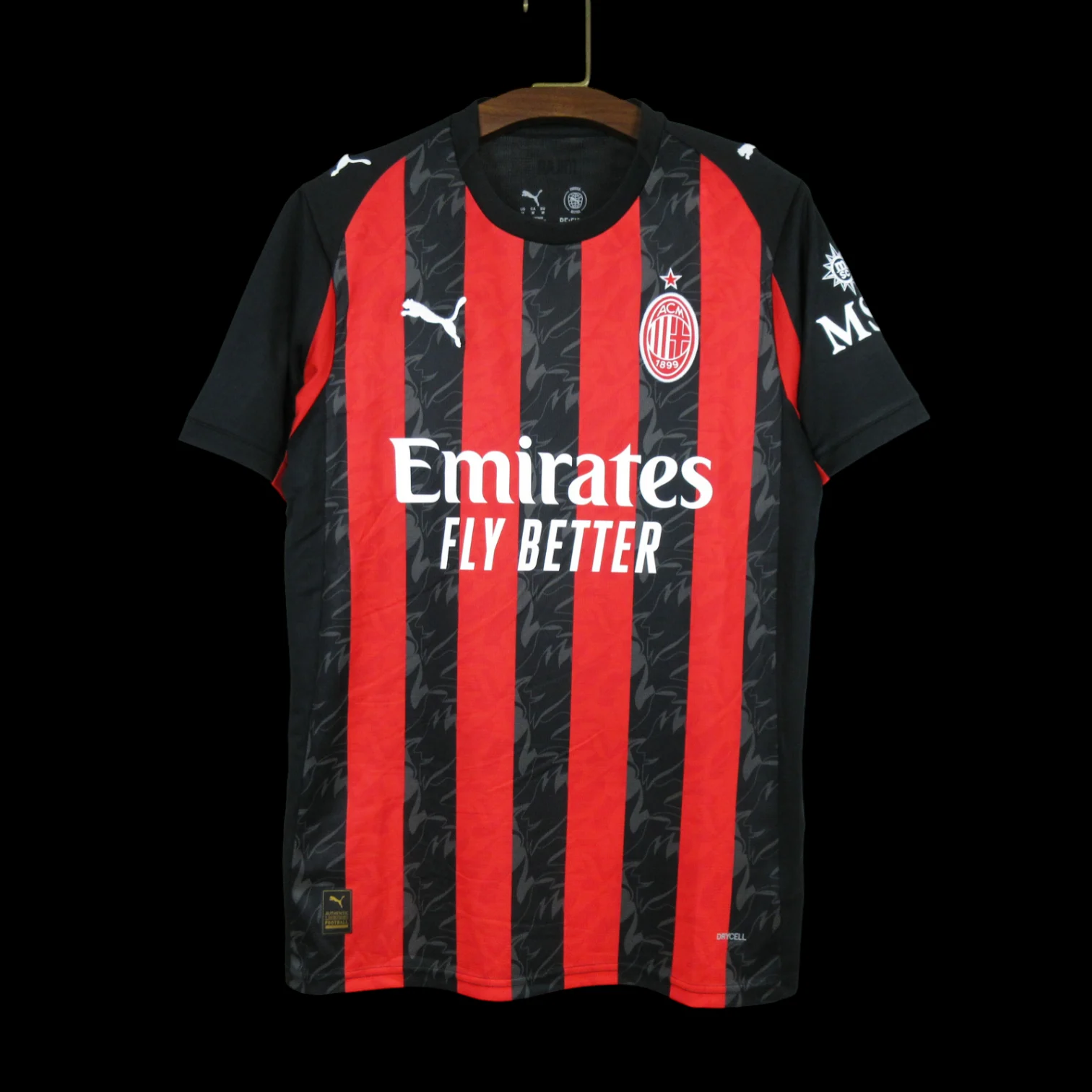 Maillot Milan AC Maillot Domicile 2526 pas cher - Boutique Officielle KIT FOOTBALL