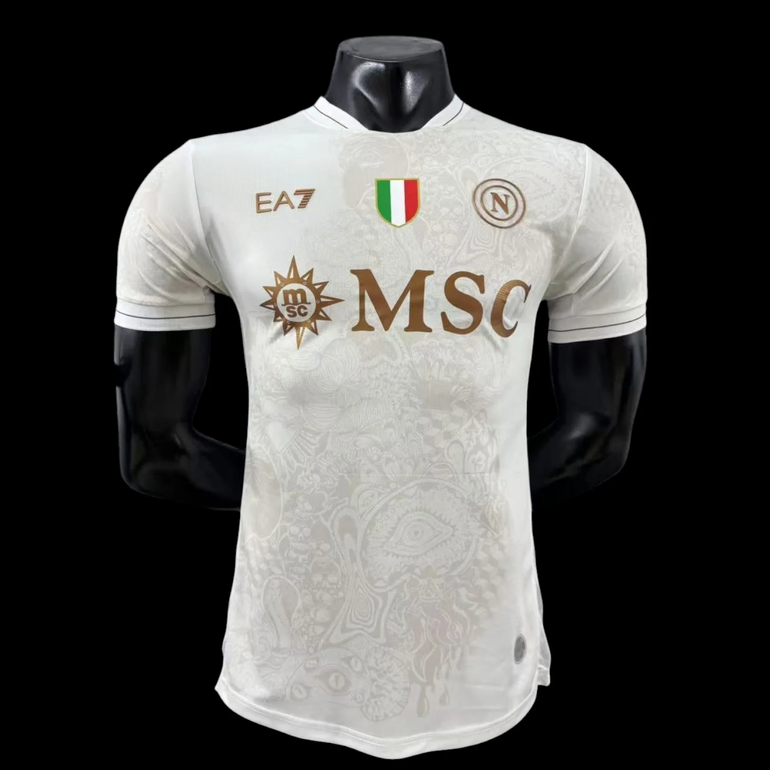 Maillot Naples Maillot Extérieur 2526 – Version Player pas cher - Boutique Officielle KIT FOOTBALL